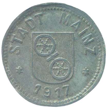 1917 Germany Mainz 10 pfennig Notgeld