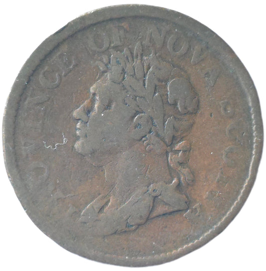1824 Nova Scotia Canada Penny, George IV