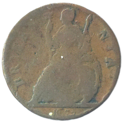 1675 United Kingdom Farthing, Charles II
