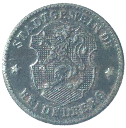 1917 Germany Heidelberg 10 pfennig Notgeld