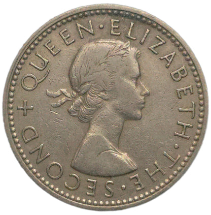 1965 New Zealand Shilling, Broken Back