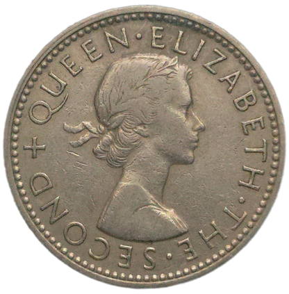 1965 New Zealand Shilling, Broken Back