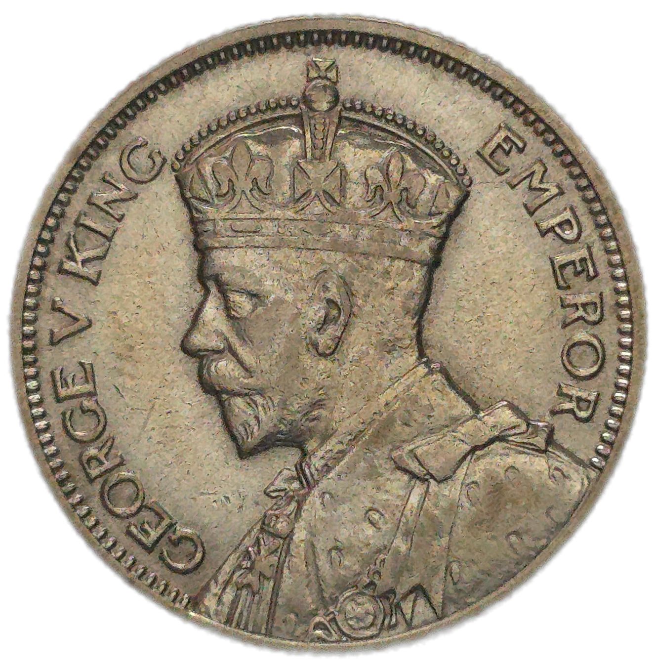 1935 New Zealand Shilling, gVF