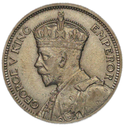 1935 New Zealand Shilling, gVF