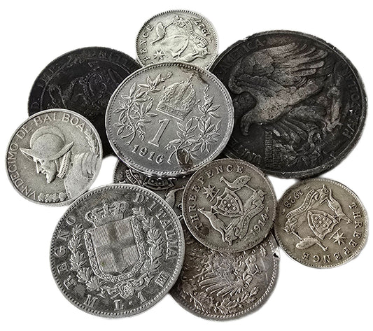 1 Ounce Silver Actual Silver Weight, World Coins