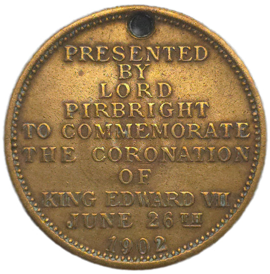 1902 United Kingdom King Edward VII Coronation Medal