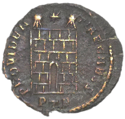 324-337AD Constantius II as Caesar, AE Follis