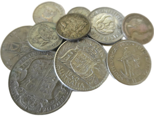 1934–1964 Commonwealth 50% Silver Lot, 1ozt ASW