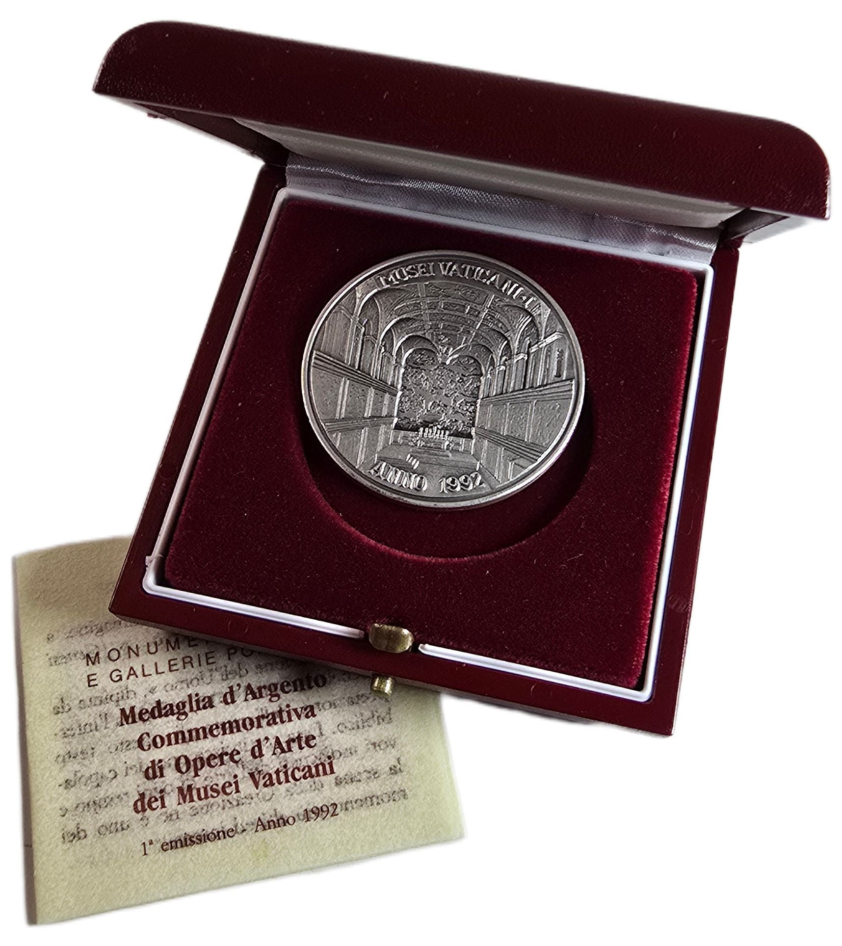 1992 Vatican Museum Commemorative Art Medal – The Half Crown