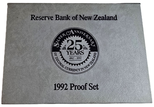 1992 New Zealand Silver Silver Proof Set