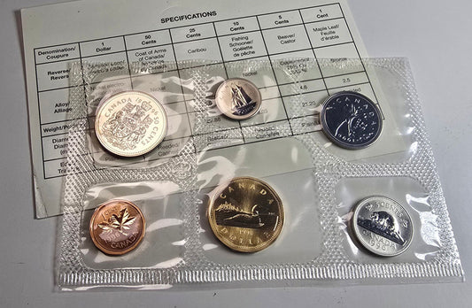 1996 Canada Uncirculated Set