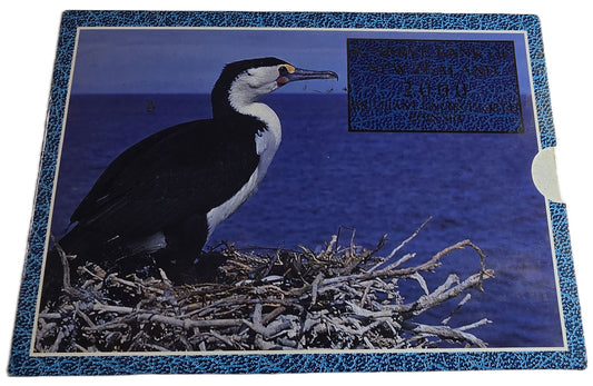 2000 New Zealand  Pied Cormorant Uncirculated Set