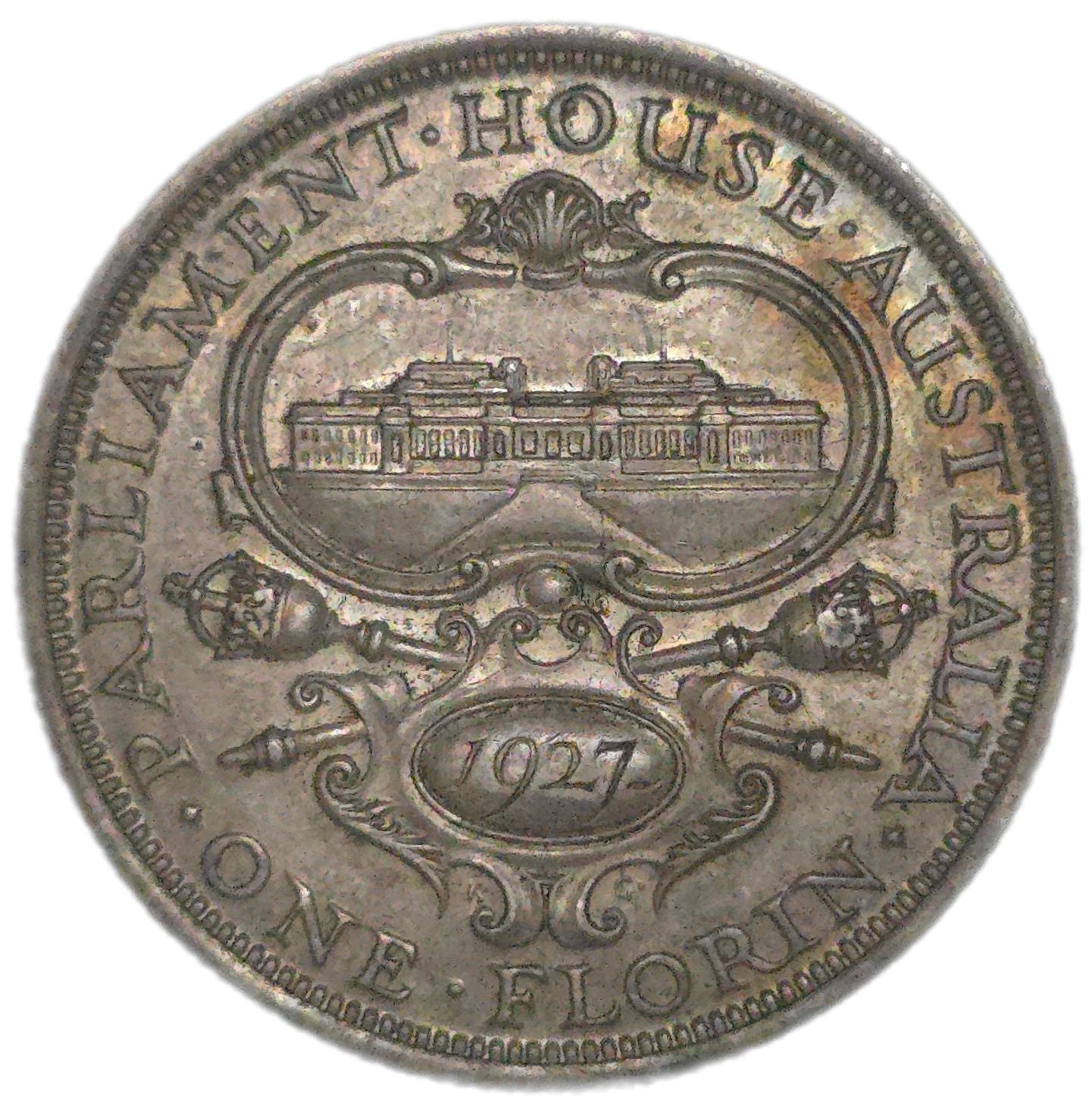 1927 Australia Florin, EF