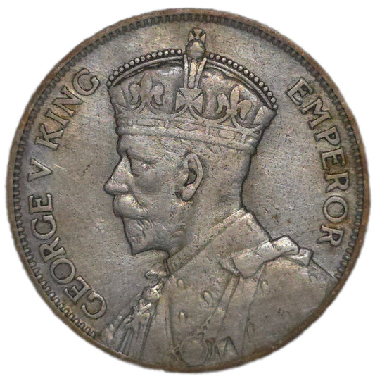 1936 New Zealand Florin, Key date, gFine