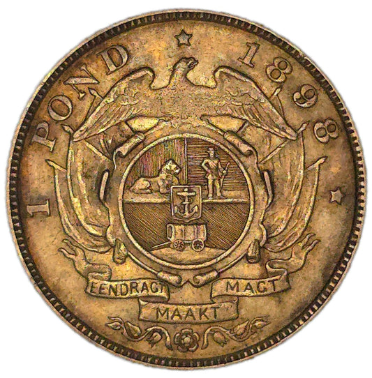 1898 South Africa 1 Pond