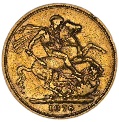 1876 United Kingdom Gold Sovereign