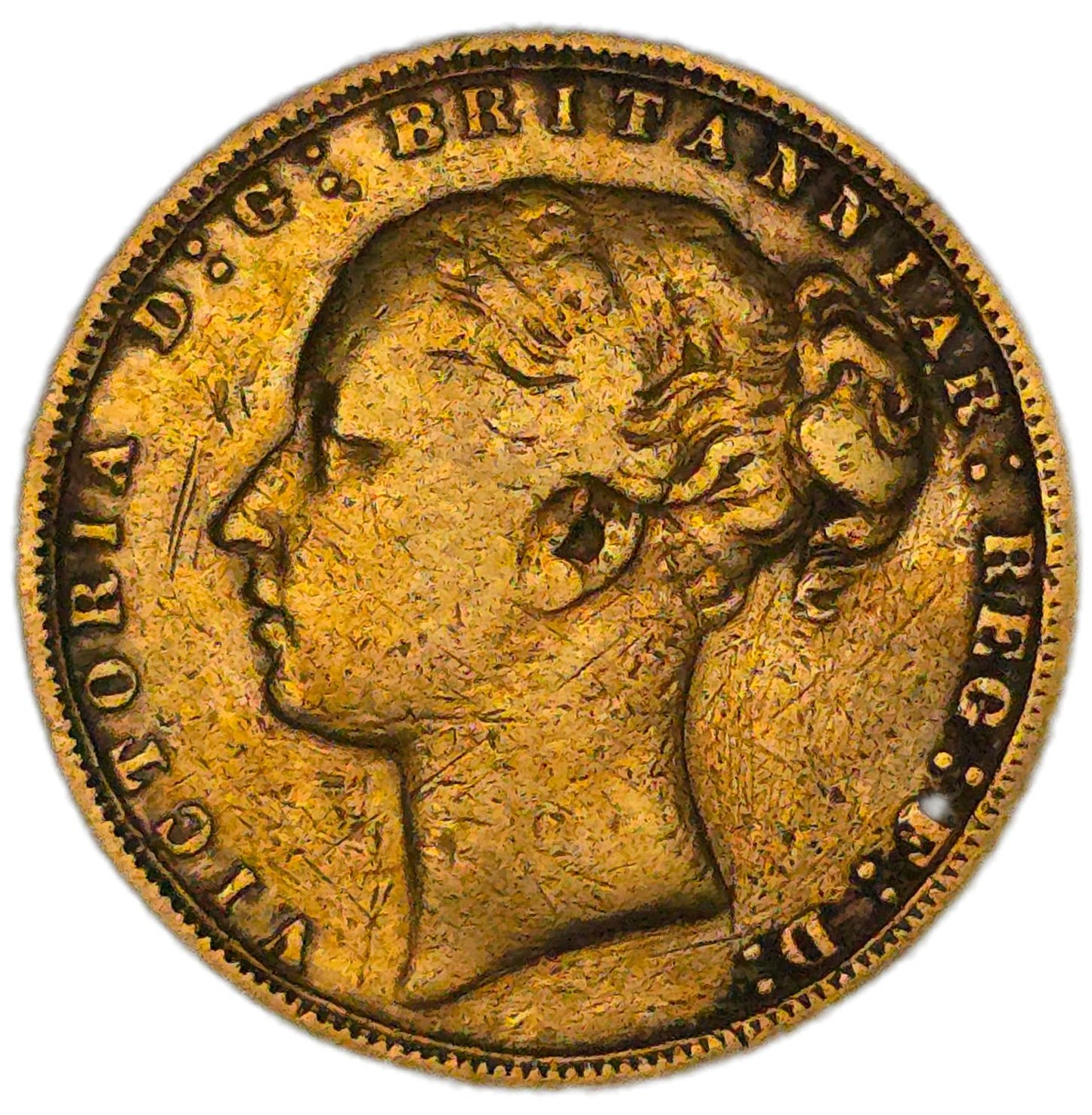 1876 United Kingdom Gold Sovereign