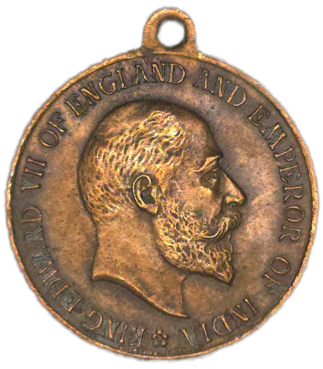 1910 United Kingdom King Edward VII Memorial Medalet
