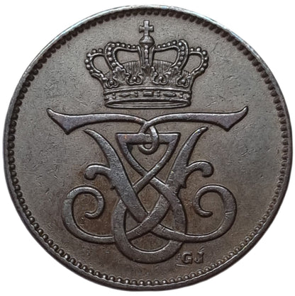 1907 Denmark 2 Ore