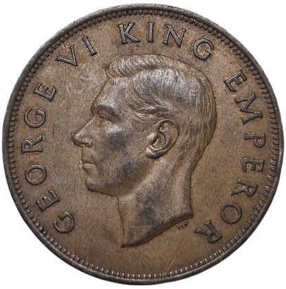 1941 New Zealand Penny - Arts & Entertainment > Hobbies & Creative Arts > Collectibles > Collectible Coins & Currency > Collectible Coins > Rare Coins from The Half Crown