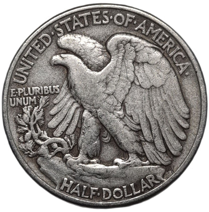 1940's United States Walking Liberty Half Dollar, 90% Silver [Random Coin, Year]