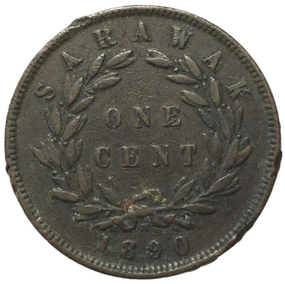 1890 Sarawak One Cent
