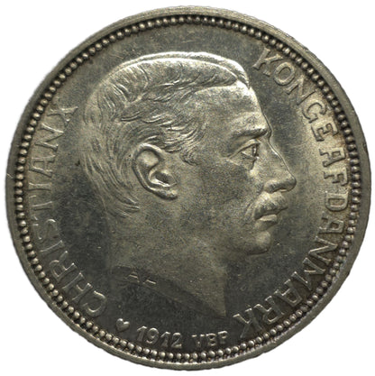 1912 Denmark 2 Kroner