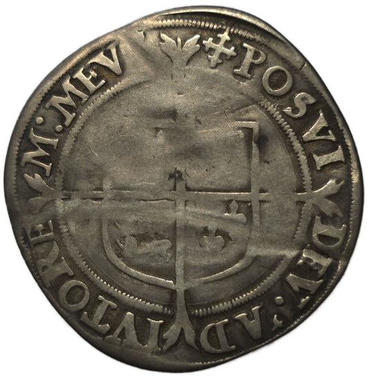 1560-1561 Elizabeth I Shilling - Arts & Entertainment > Hobbies & Creative Arts > Collectibles > Collectible Coins & Currency > Collectible Coins > Rare Coins from The Half Crown