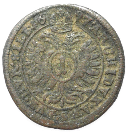 1697 German States 1 Kreuzer