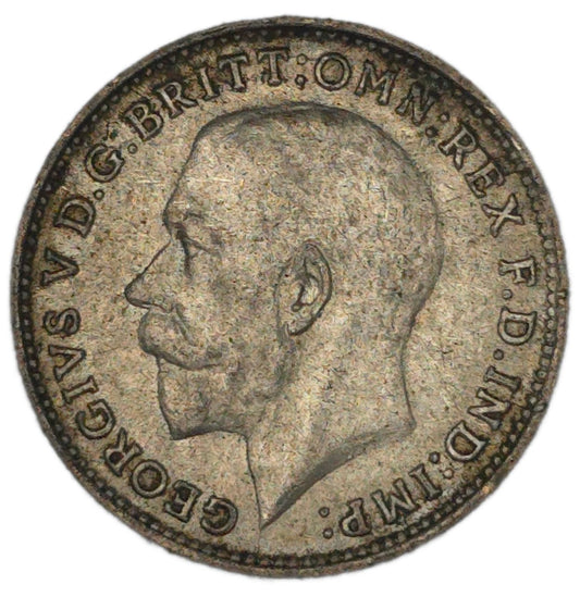 1925 UK Threepence, EF