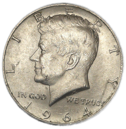 1964 United States JFK Half Dollars, 90% Silver, Uncirculated