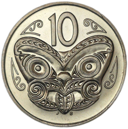 1984 New Zealand 10 Cents