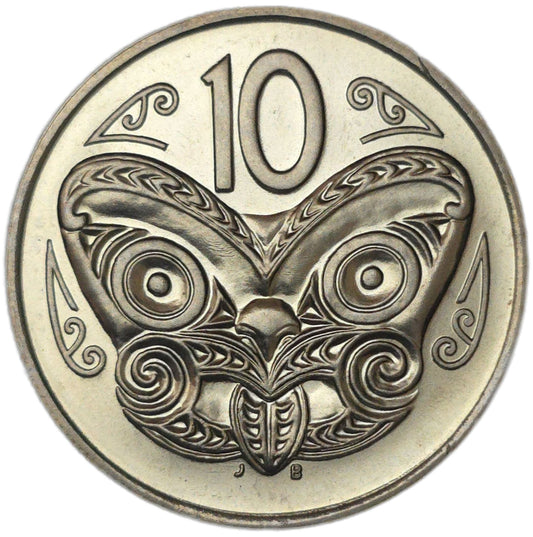 1984 New Zealand 10 Cents