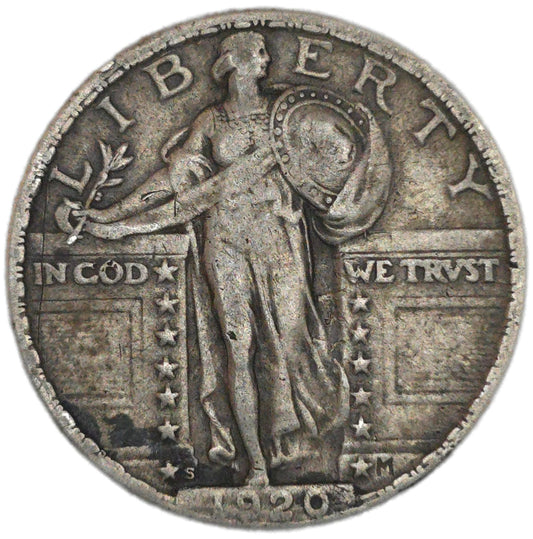 1920-S United States Quarter, Standing Liberty