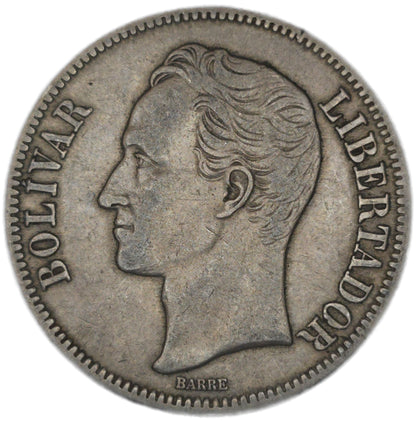 1929 Venezuela 5 Bolívares