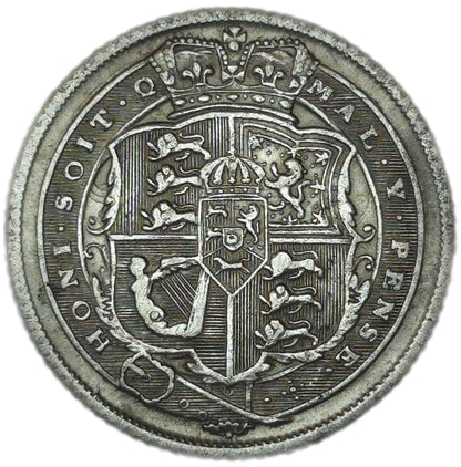 1816 UK Sixpence