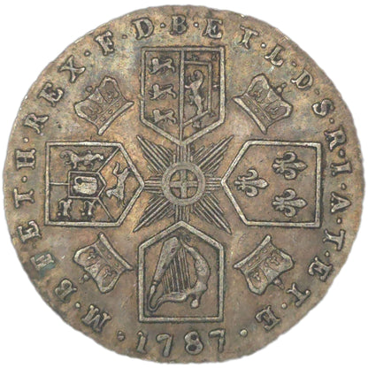 1787 UK Sixpence George III