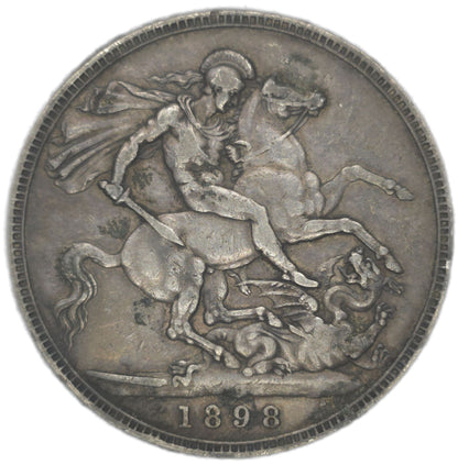 1898 UK Crown, gFine