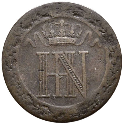 1812 German States 20 Centimes, Hieronymus Napoleon