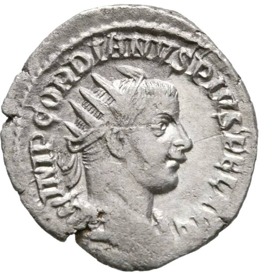 238-244 Ancient Rome Antoninian Gordianus III, EF
