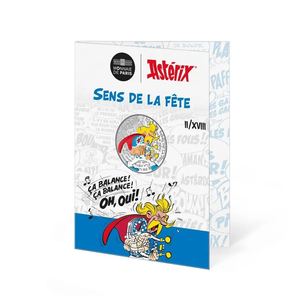 2022 France 10€ Asterix Silver Coin