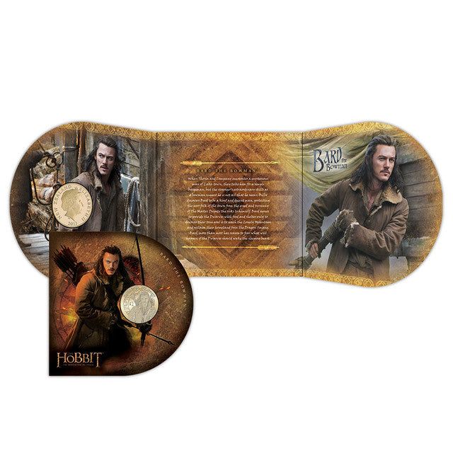 The Hobbit: The Desolation of Smaug Brilliant Uncirculated Coin - Arts & Entertainment > Hobbies & Creative Arts > Collectibles > Collectible Coins & Currency > Collectible Coins > Commemorative Coins from The Half Crown