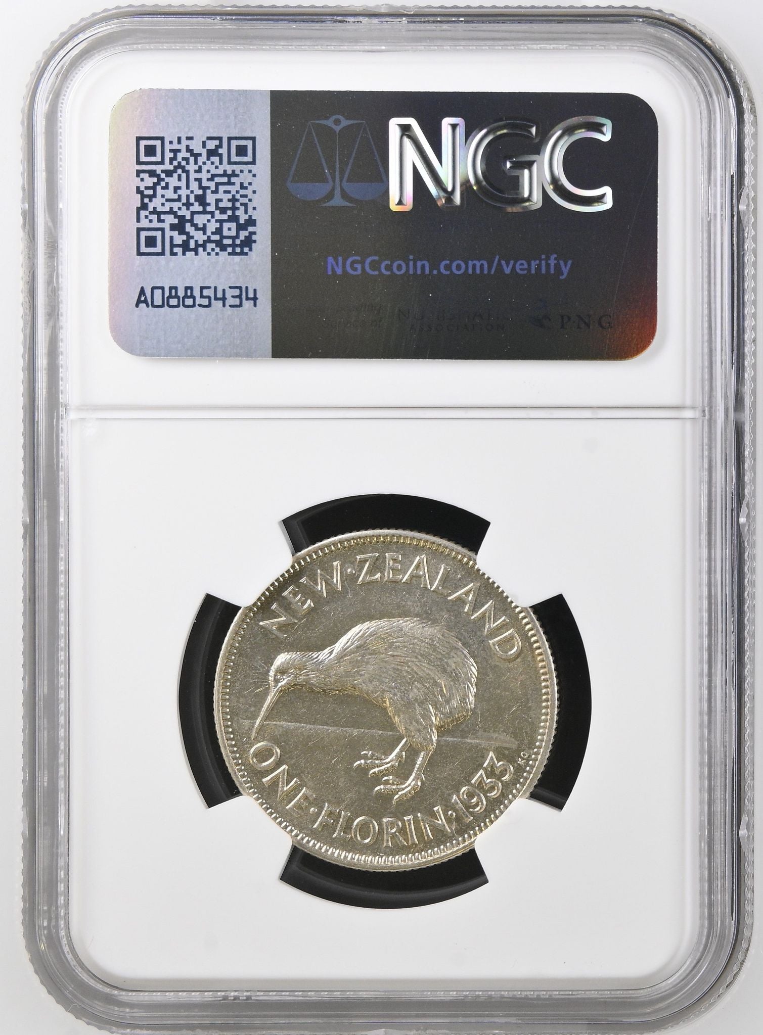 1933 New Zealand Florin NGC MS61 - Arts & Entertainment > Hobbies & Creative Arts > Collectibles > Collectible Coins & Currency > Collectible Coins > Rare Coins from The Half Crown