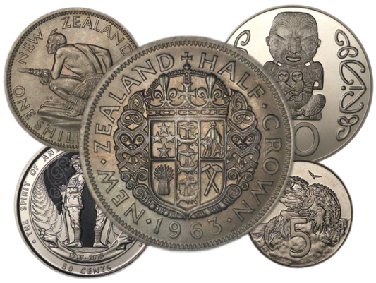 Collectable New Zealand Coin Mix