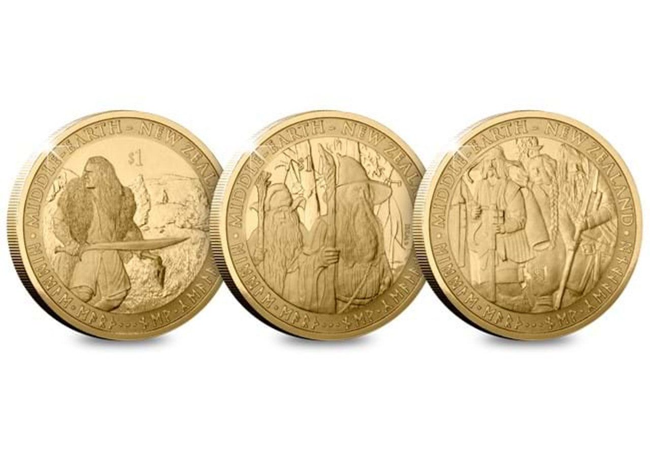 The Hobbit: An Unexpected Journey Brilliant Uncirculated Coin Set - Arts & Entertainment > Hobbies & Creative Arts > Collectibles > Collectible Coins & Currency > Collectible Coins > Commemorative Coins from The Half Crown