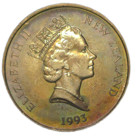 1993 New Zealand $2, Kingfisher